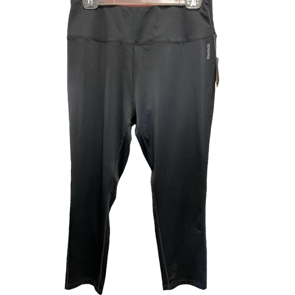 NWT Reebok Women’s Gray Activewear Leggings Size XL - Picture 1 of 6